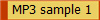 MP3 sample 1