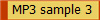 MP3 sample 3